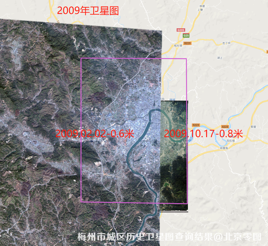 探索梅州城区脉络，最新卫星地图一览无余