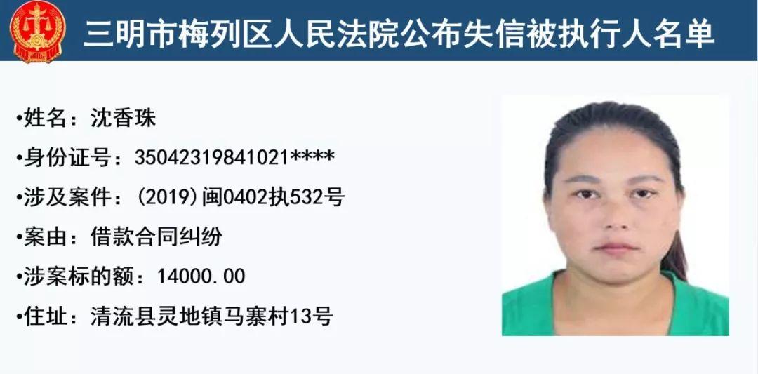 揭秘三明最新老赖名单，失信者无所遁形，警惕身边的信用风险！