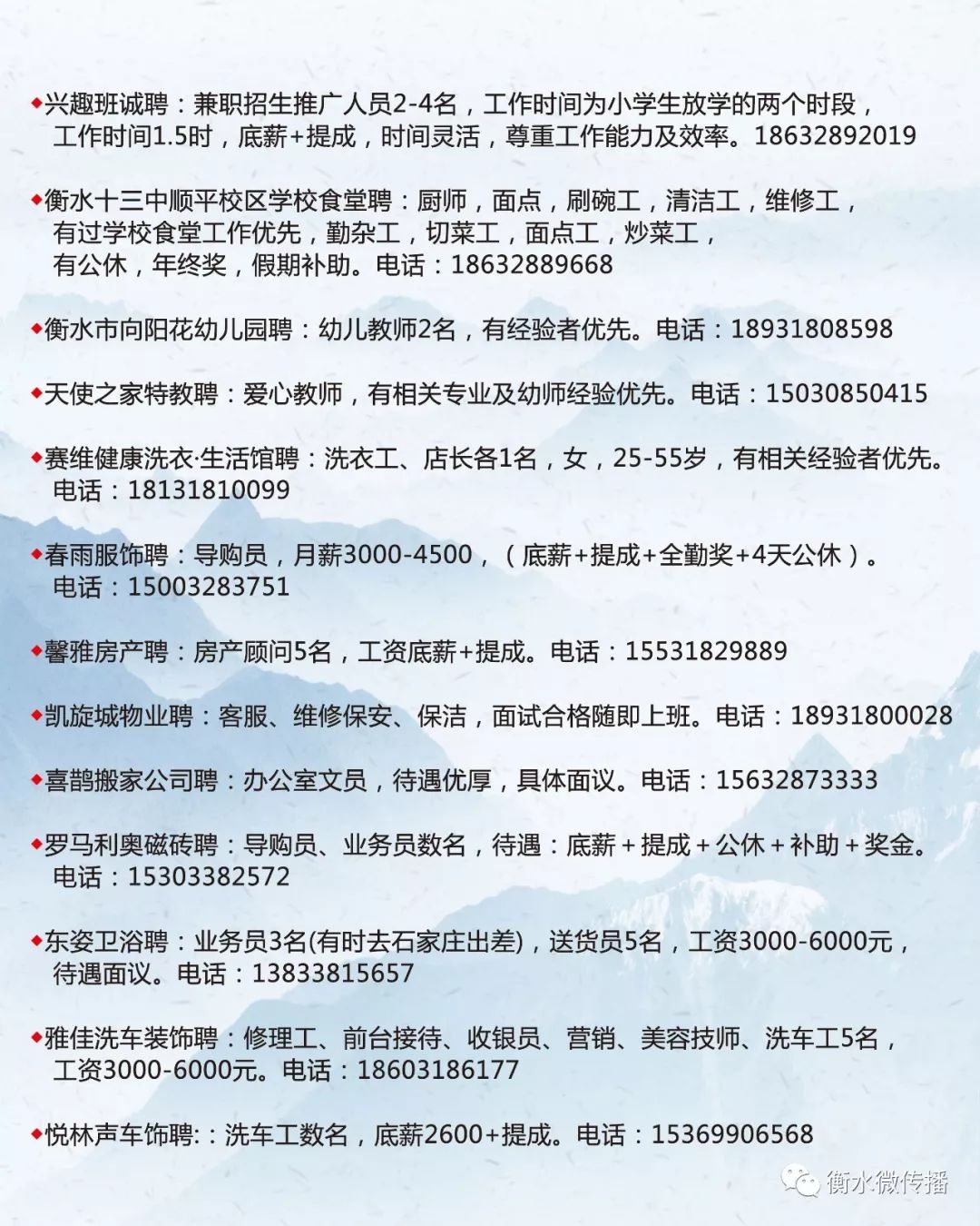 肃宁最新招聘临时工，短期机会，发掘长期价值